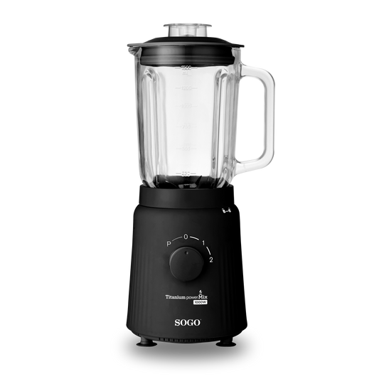 Liquidificadora Sogo BATSS5570 | 1.5L, 1000W, Lâminas Titânio