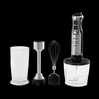 Varinha Mágica Sogo BATSS14495 | 1600W, Turbo, Aço Inox