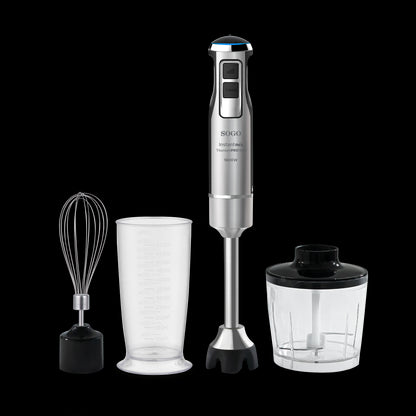 Varinha Mágica Sogo BATSS14495 | 1600W, Turbo, Aço Inox