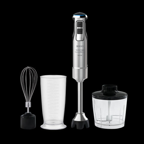 Varinha Mágica Sogo BATSS14495 | 1600W, Turbo, Aço Inox