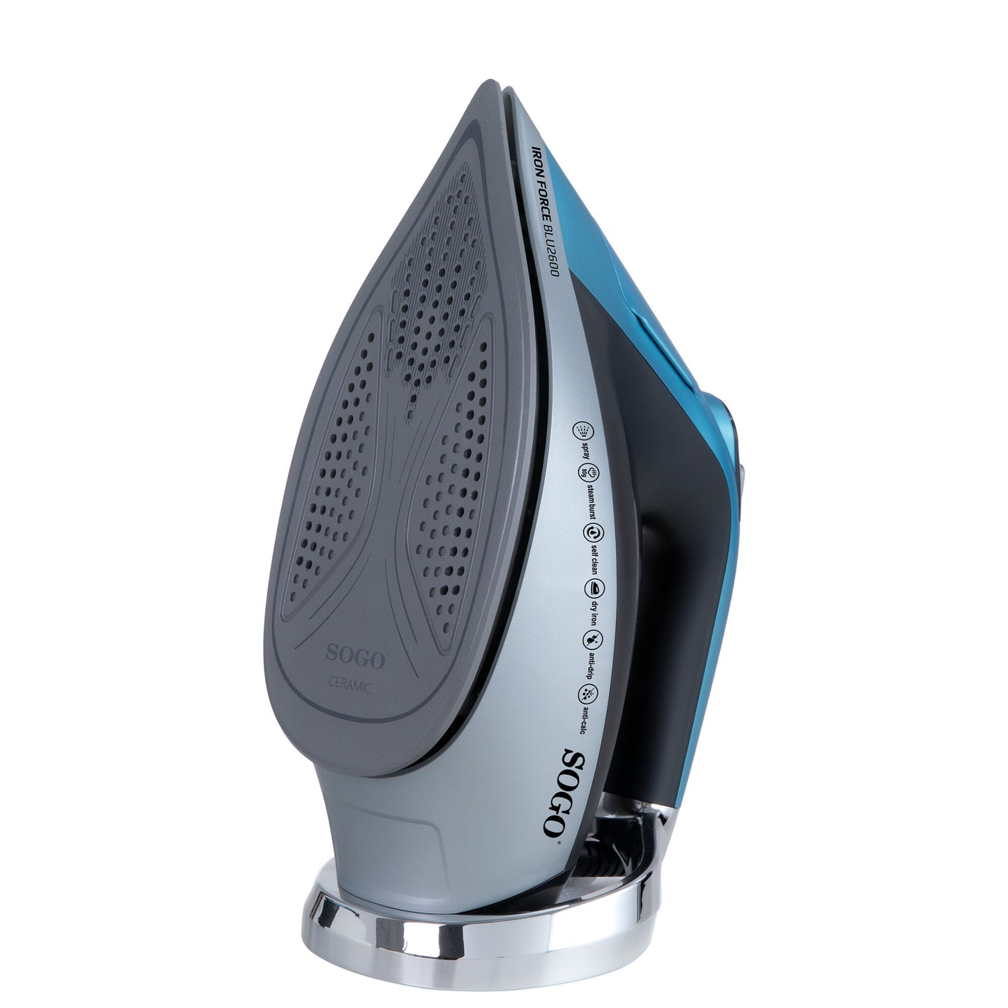 Ferro Vapor Sogo PLASS6355 | 2600W, Vapor 55g/min, Anti-calcário
