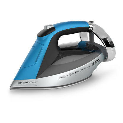 Ferro Vapor Sogo PLASS6355 | 2600W, Vapor 55g/min, Anti-calcário