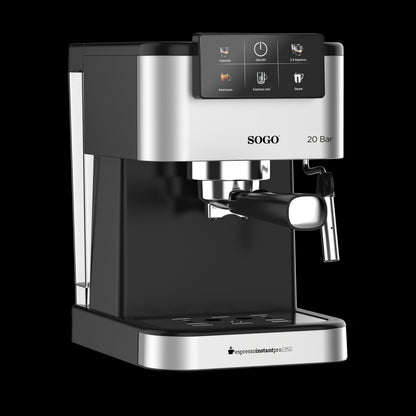Máquina de Café Expresso Sogo CAFSS5668 | 20 bar, 1.5L, 1350W