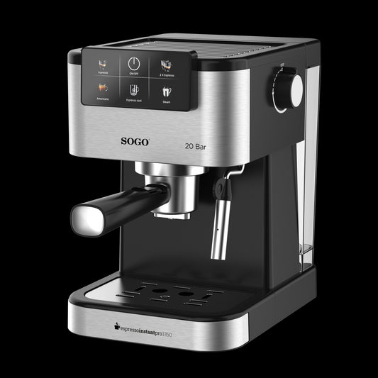 Máquina de Café Expresso Sogo CAFSS5668 | 20 bar, 1.5L, 1350W