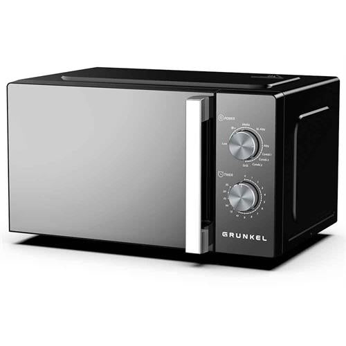 Micro-ondas GRUNKEL MWG-20ESPEJO | 20L, 700W, Grill 800W