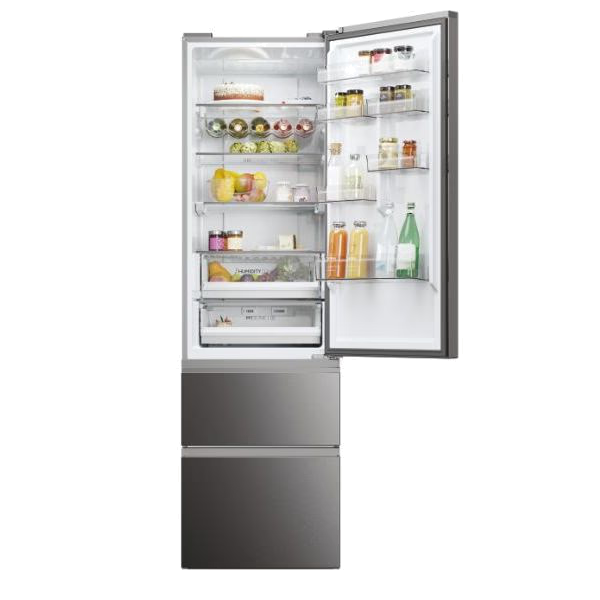 Frigorífico Combinado Haier HTW5620CNMP | 414L, No Frost, Wi-Fi