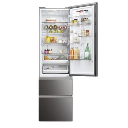 Frigorífico Combinado Haier HTW5620CNMP | 414L, No Frost, Wi-Fi