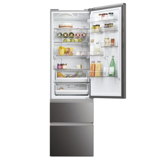 Frigorífico Combinado Haier HTW5620CNMP | 414L, No Frost, Wi-Fi