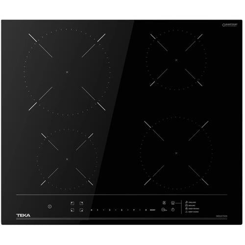 Placa de Indução TEKA IZC 64215 FST BK | 4 zonas, 7200W
