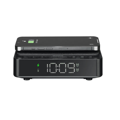 Rádio AIWA CR30BK | FM, Alarme Duplo, Carregamento 5W