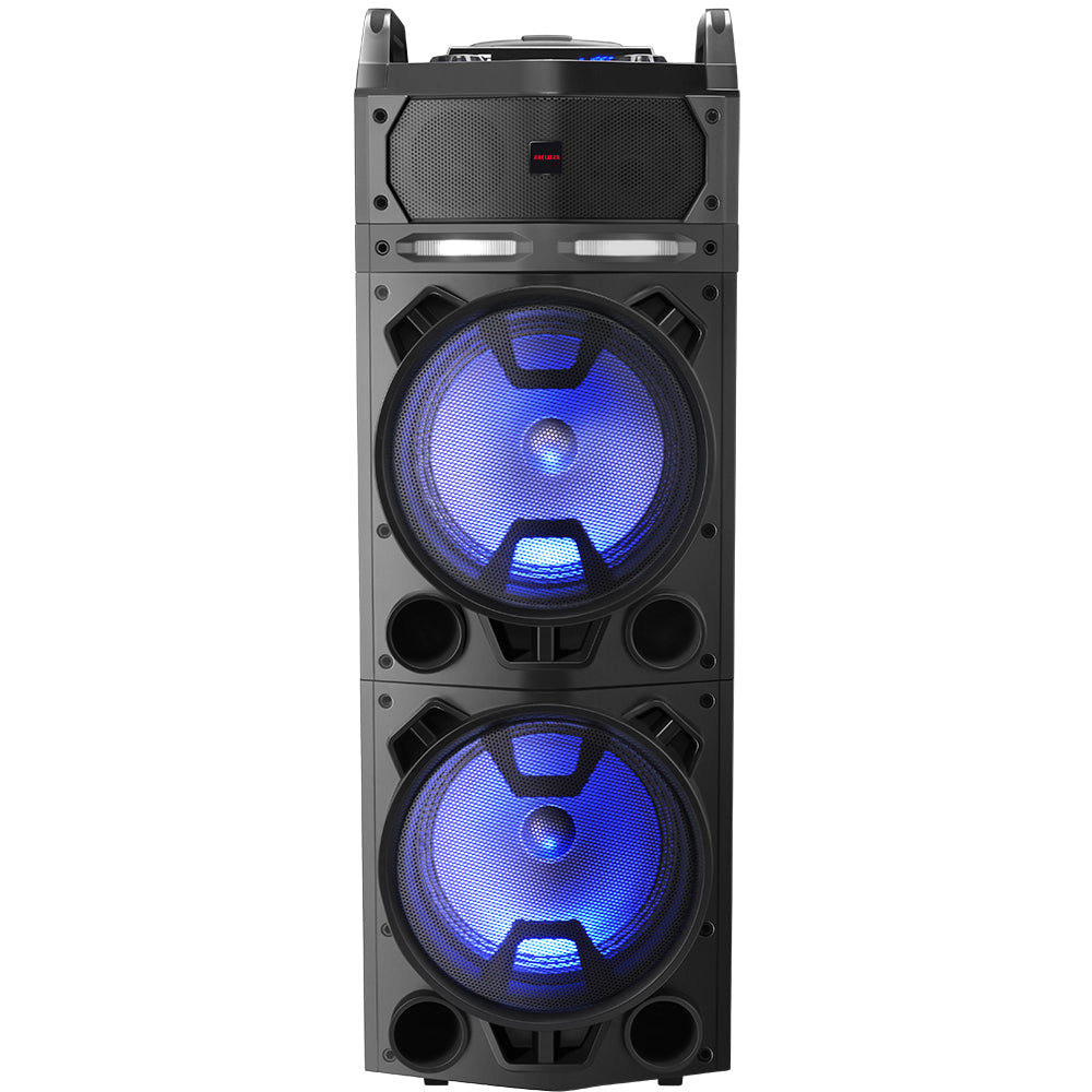 Coluna Trolley AIWA KBTUS900 | 100W RMS, Bluetooth 5.0, Karaoke
