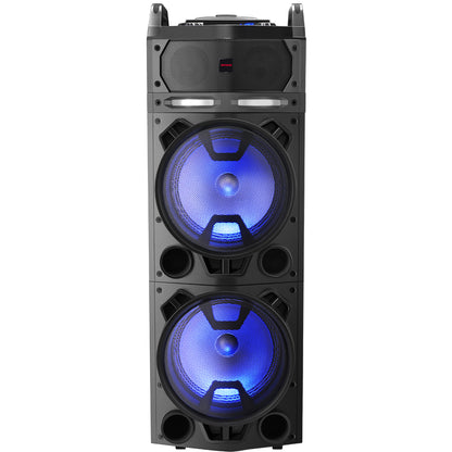 Coluna Trolley AIWA KBTUS900 | 100W RMS, Bluetooth 5.0, Karaoke