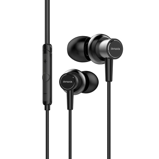 Auriculares AIWA ESTM500BK | 10mm, 10Hz-40kHz, Microfone