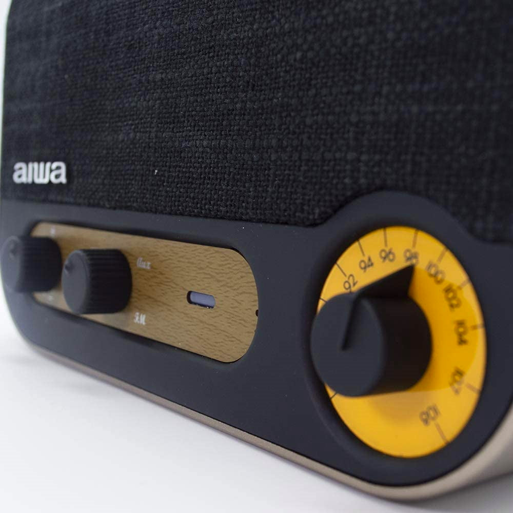 Rádio Portátil AIWA RBTU600 | Bluetooth, 6h Autonomia, USB