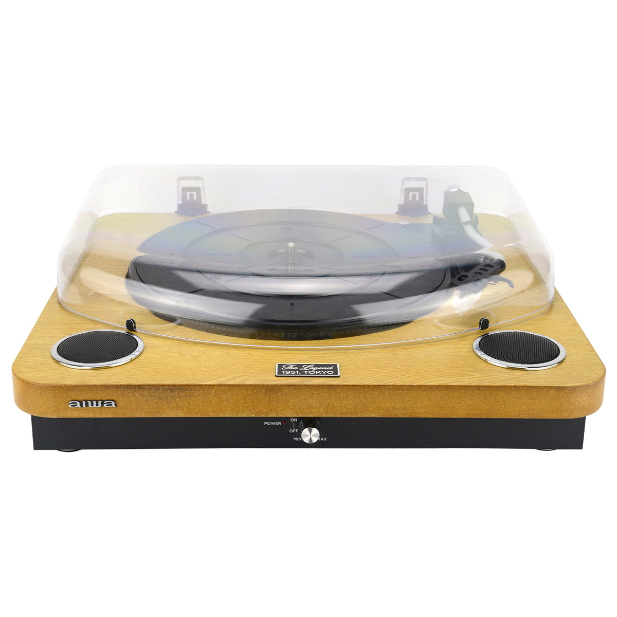 Giradiscos AIWA GBTUR120WDMKII | 3 Velocidades, Bluetooth, Rádio FM