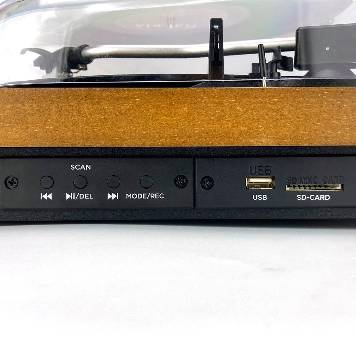 Giradiscos AIWA GBTUR120WDMKII | 3 Velocidades, Bluetooth, Rádio FM
