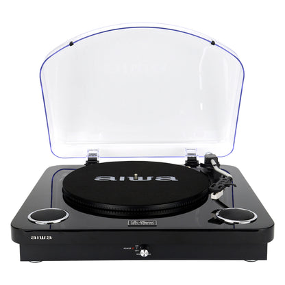 Gira Discos AIWA GBTUR120BKMKII | 3 Velocidades, Bluetooth, Rádio FM