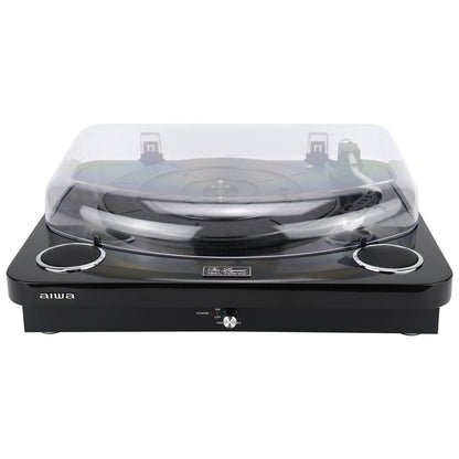 Gira Discos AIWA GBTUR120BKMKII | 3 Velocidades, Bluetooth, Rádio FM