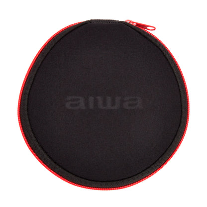 Leitor CD Portátil Aiwa PCD810BK | Anti-choque 120s, USB, Display LCD