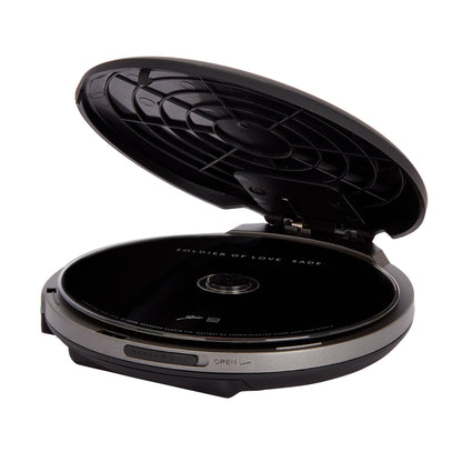 Leitor CD Portátil Aiwa PCD810BK | Anti-choque 120s, USB, Display LCD