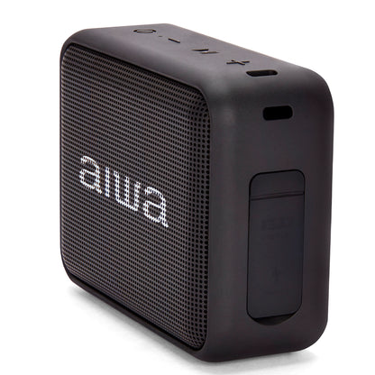 Coluna Bluetooth AIWA BS200BK | 6W RMS, IPX6, 12h Autonomia