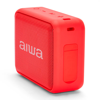 Coluna Bluetooth AIWA BS-200RD | Bluetooth 5.0, 6W RMS, IPX6