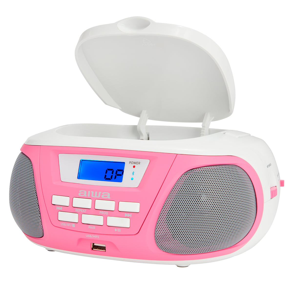 Rádio AIWA BBTU300PK | CD, Bluetooth 5.0, USB