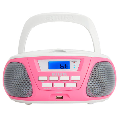 Rádio AIWA BBTU300PK | CD, Bluetooth 5.0, USB