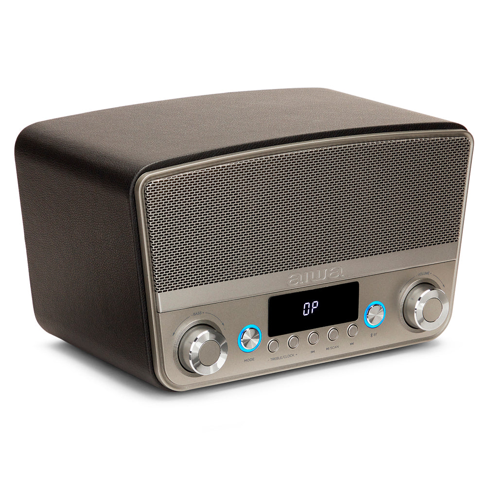 Coluna Bluetooth AIWA BSTU750BK | 50W RMS, Bluetooth 5.0, FM PLL