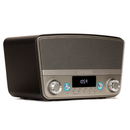 Coluna Bluetooth AIWA BSTU750BK | 50W RMS, Bluetooth 5.0, FM PLL