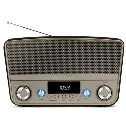 Coluna Bluetooth AIWA BSTU750BK | 50W RMS, Bluetooth 5.0, FM PLL