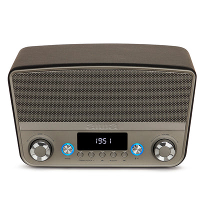 Coluna Bluetooth AIWA BSTU750BK | 50W RMS, Bluetooth 5.0, FM PLL