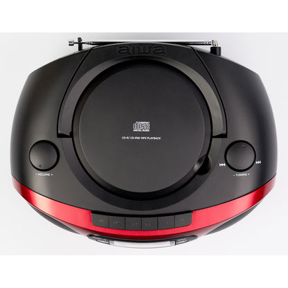 Rádio AIWA BBTC550RD | Bluetooth, CD, FM