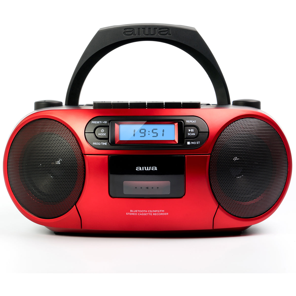 Rádio AIWA BBTC550RD | Bluetooth, CD, FM
