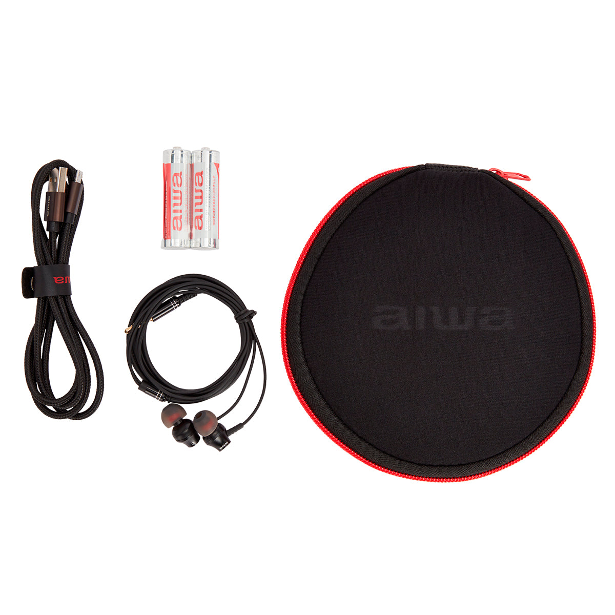 Leitor de CD AIWA PCD810RD | 20 Memórias, Anti Choque, Display LCD