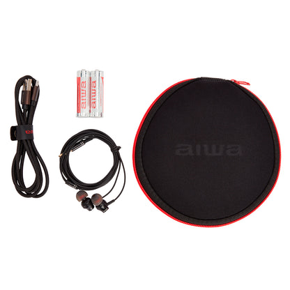 Leitor de CD AIWA PCD810RD | 20 Memórias, Anti Choque, Display LCD