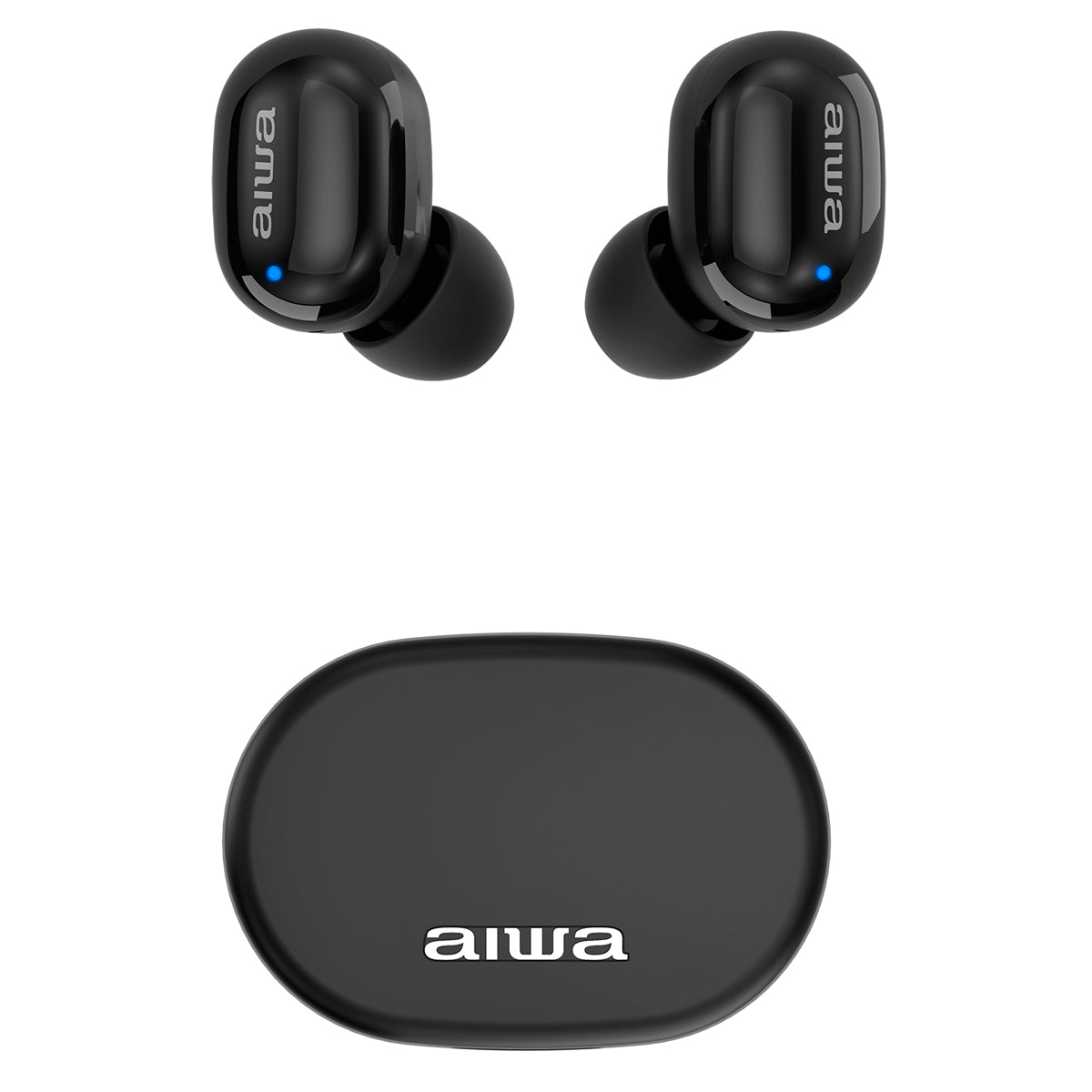 Auriculares True Wireless AIWA EBTW150BK | BT 5.0, 15h, Micro duplo