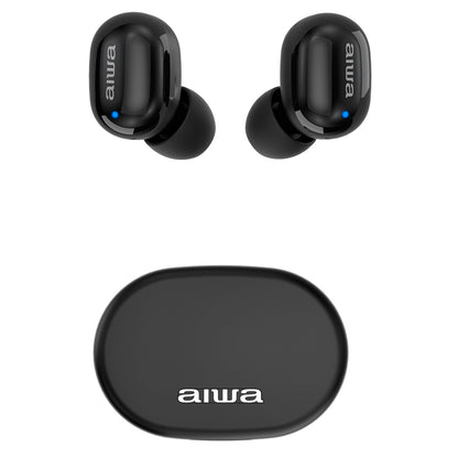 Auriculares True Wireless AIWA EBTW150BK | BT 5.0, 15h, Micro duplo