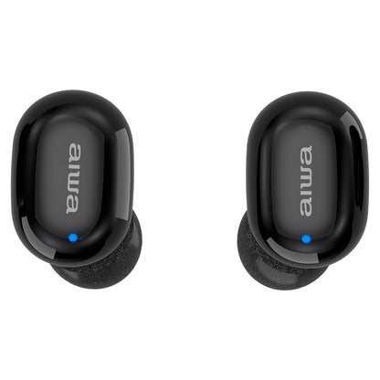 Auriculares True Wireless AIWA EBTW150BK | BT 5.0, 15h, Micro duplo