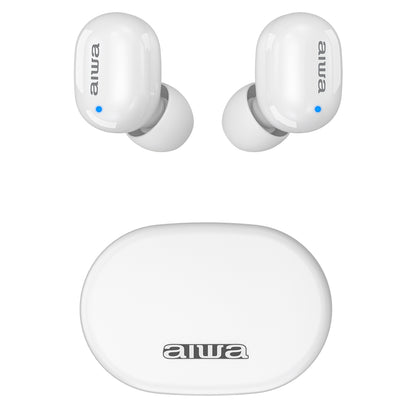 Auriculares In-Ear AIWA EBTW150WT | BT 5.0, 15h bateria, Micro duplo