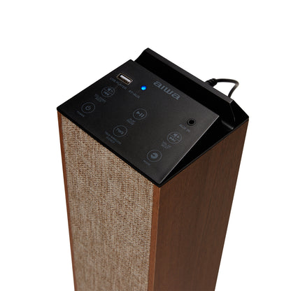Coluna Bluetooth AIWA TSBT270WD | 50W RMS, Bluetooth 5.0, TWS