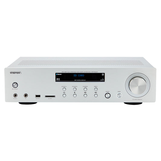 Amplificador AIWA AMU120BTSL | 120W RMS, Bluetooth 5.0, USB