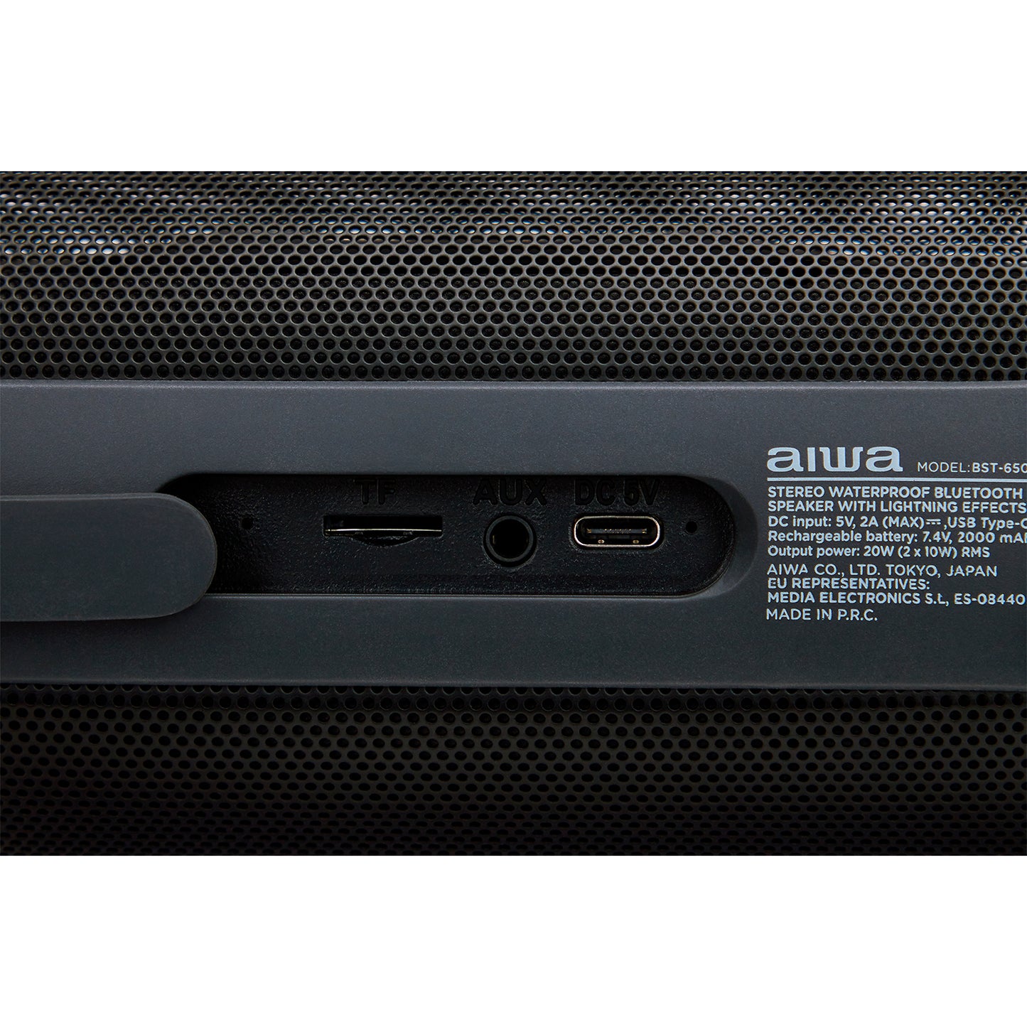 Coluna Bluetooth AIWA BST650 | 20W, Bluetooth 5.0, IPX6