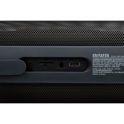 Coluna Bluetooth AIWA BST650 | 20W, Bluetooth 5.0, IPX6