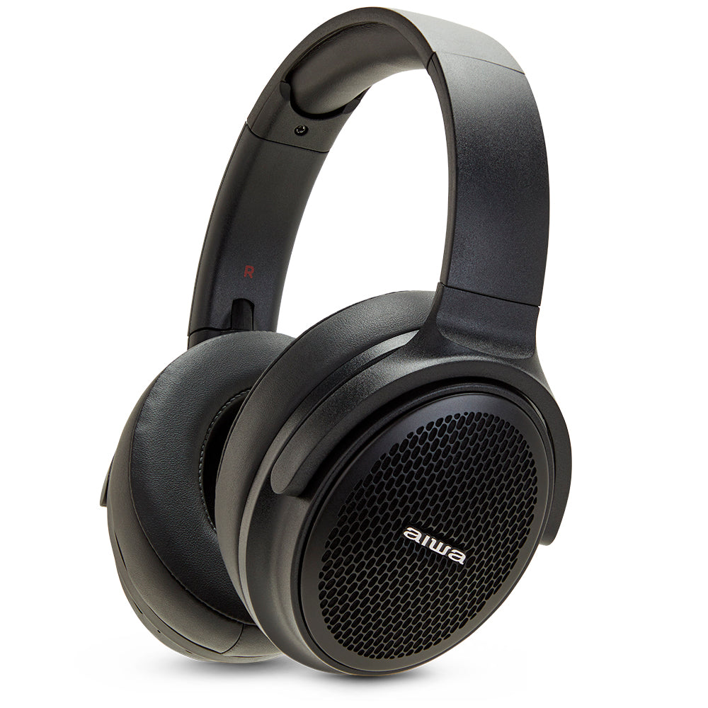 Auscultadores Bluetooth AIWA HST250BT/BK | BT 5.0, 12h, Microfone