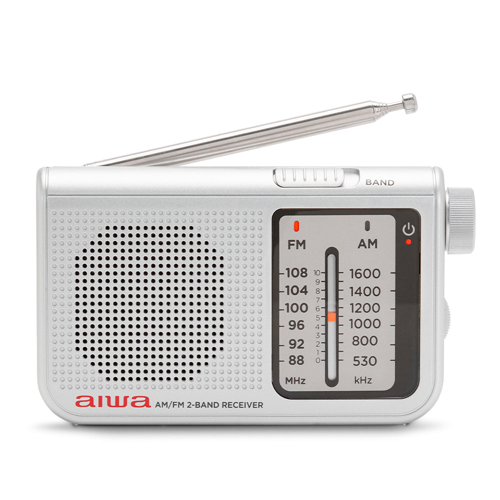 Rádio de Bolso AIWA RS55SL | AM/FM, Antena, Auriculares