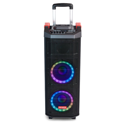 Coluna Trolley AIWA KBTUS608 | 80W RMS, Bluetooth 5.0, Karaoke