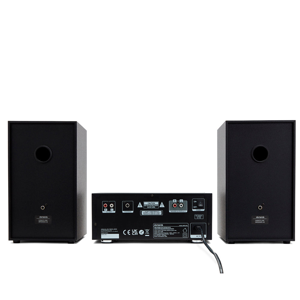 Micro Hi-fi AIWA MSBTU500 | Bluetooth 5.0, 50W RMS, CD