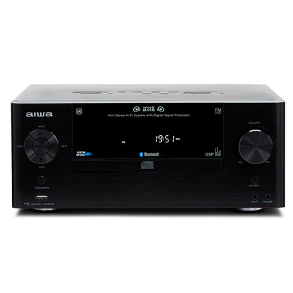 Micro Hi-fi AIWA MSBTU500 | Bluetooth 5.0, 50W RMS, CD