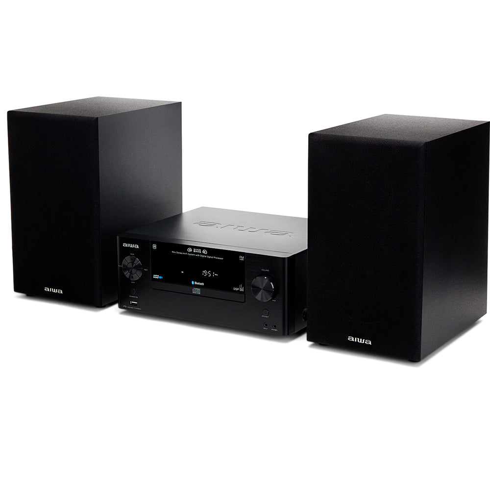 Micro Hi-fi AIWA MSBTU500 | Bluetooth 5.0, 50W RMS, CD
